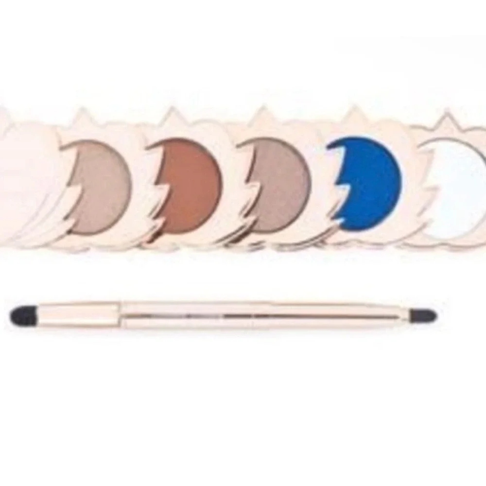 Blessed Beauty Natural Eye Shadow Set Gaze of a Goddess 4 Shade Quad Brown Eyes